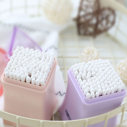 美特家metka典雅方形棉簽瓶 家居日用中的雅致點(diǎn)綴