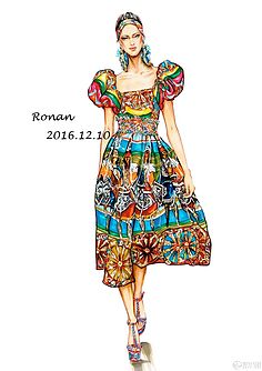 服裝設(shè)計(jì)圖 從創(chuàng)意到成品的視覺(jué)語(yǔ)言